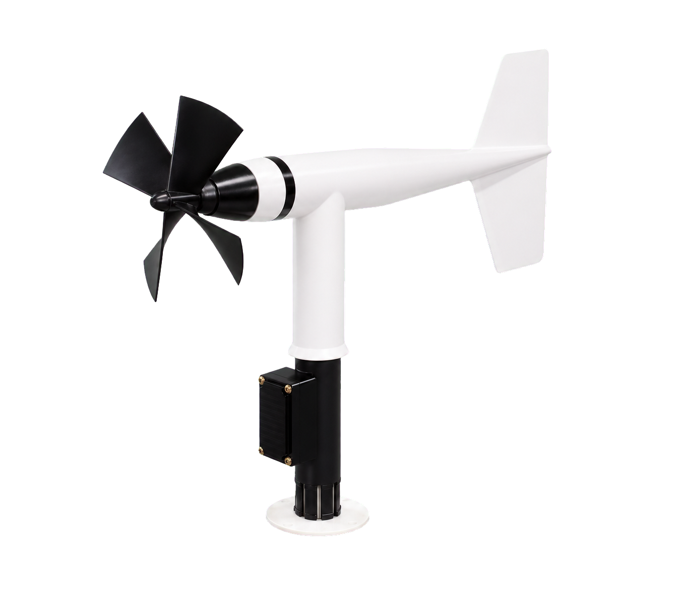 AeroSense-Mini70-M marine-grade propeller wind sensor three-quarter right view
