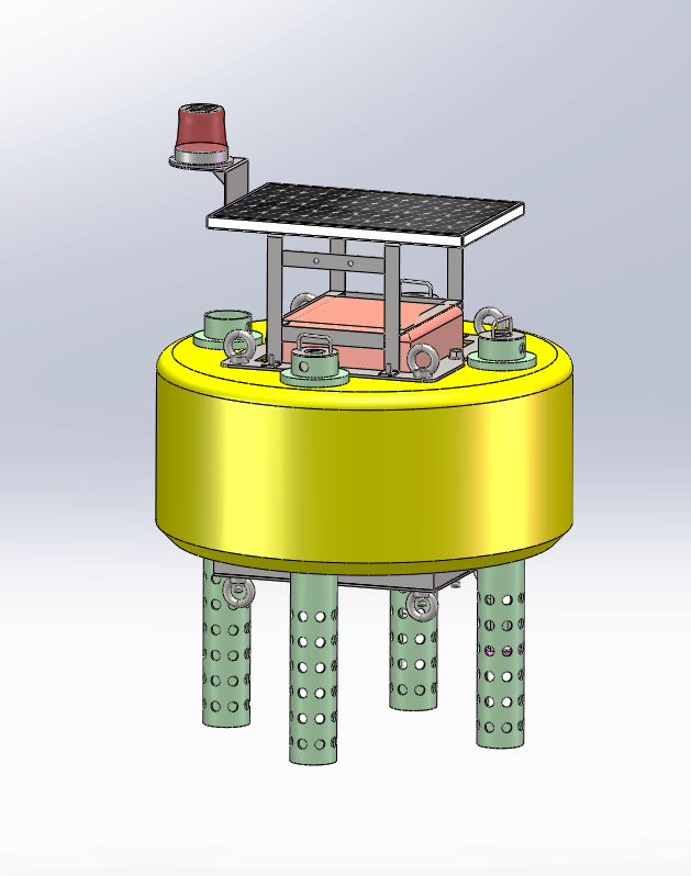 Freshwater 0.8 m buoy design